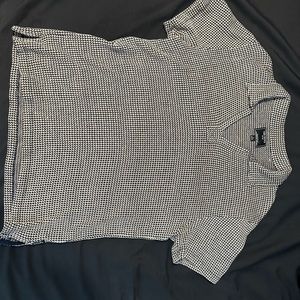 Todd Snyder knit houndstooth polo